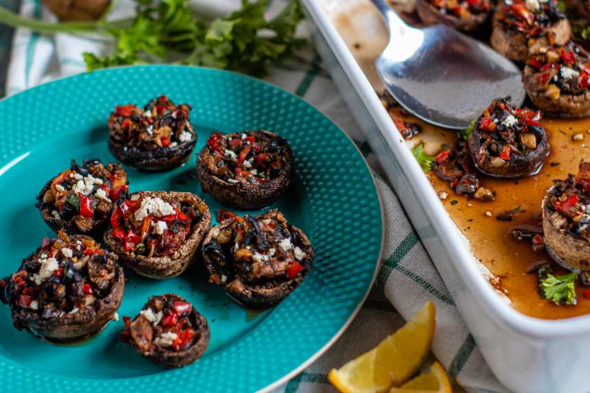 Mediterranean Stuffed Mushrooms Recipe - Food.com
